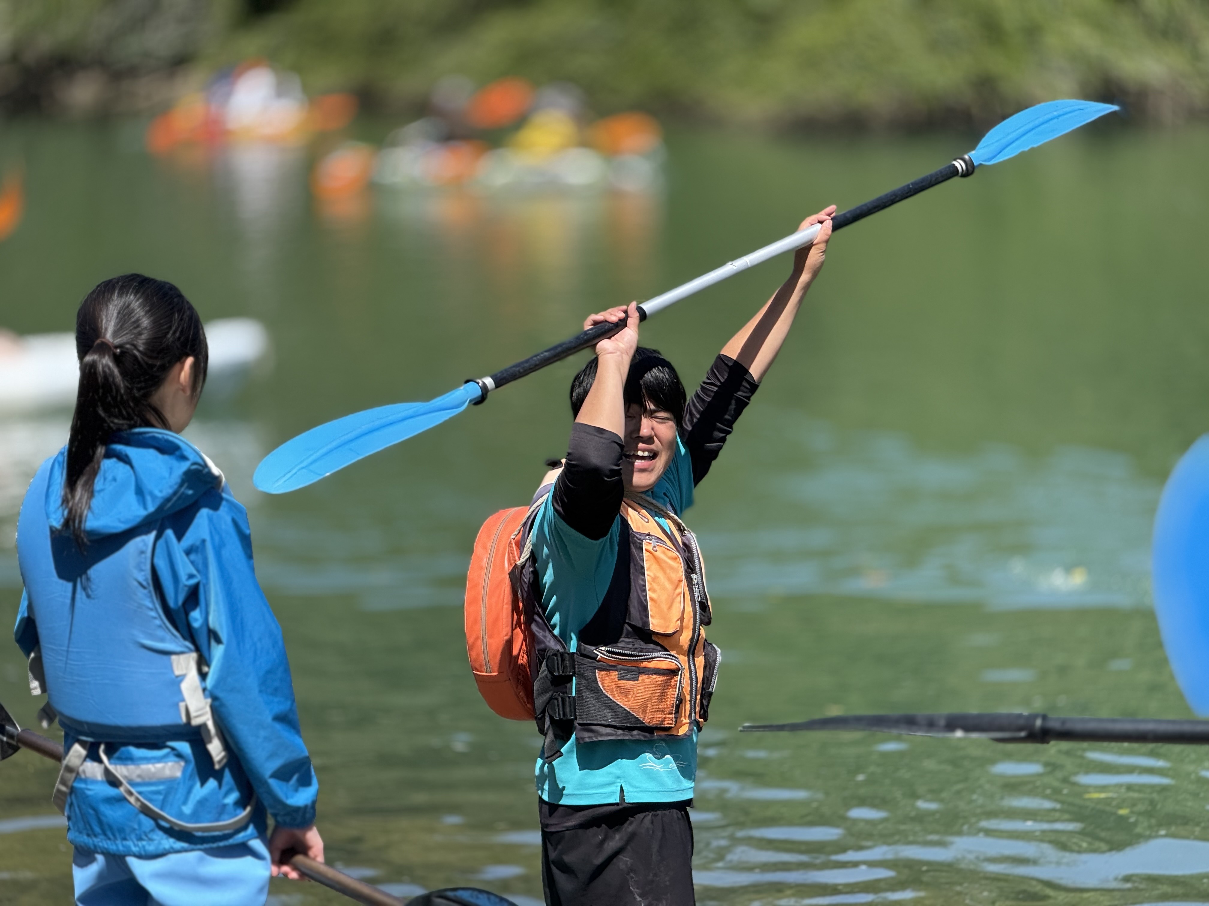 パドリング練習 パドリング練習