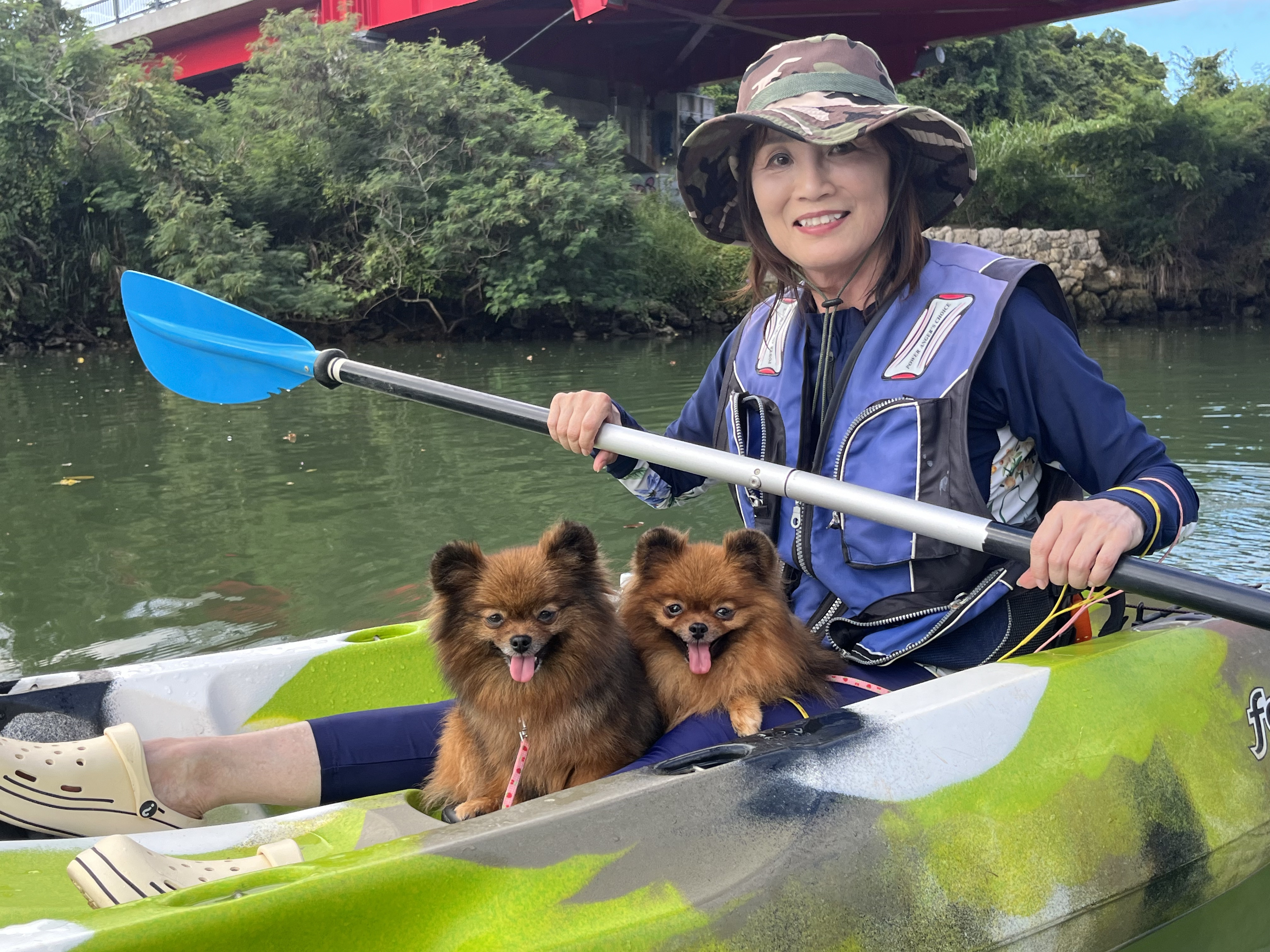 ペットと一緒にカヤック1 ペットと一緒にカヤック1