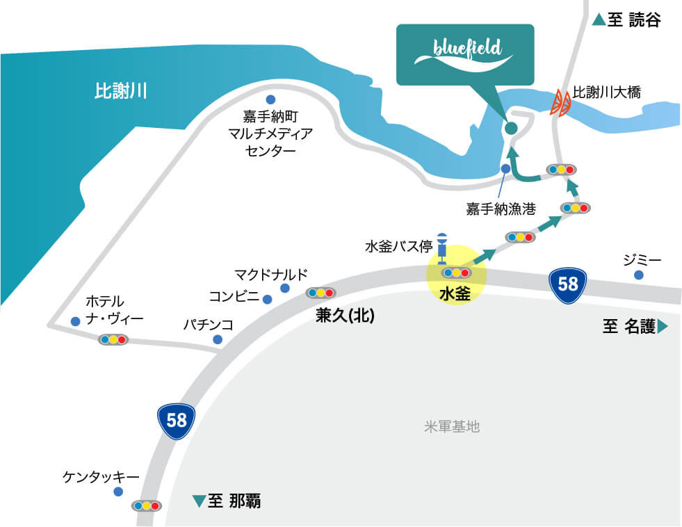 ブルーフィールドmap ブルーフィールドmap